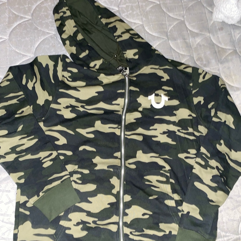 True religion zip hoodie
